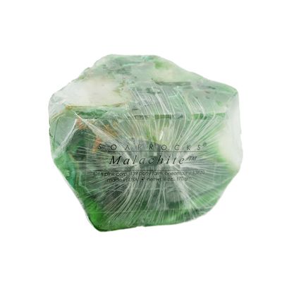 SoapRocks TS Pink Malachite Soap That Looks Like a Rock ~ 6 oz. Gem Rocks Birthstone Jabn Gemstone