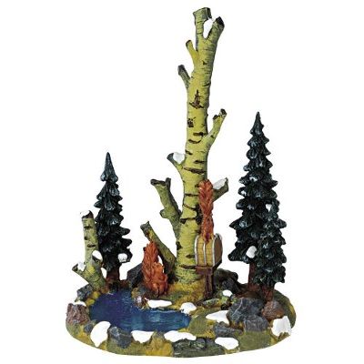 2000 Nosey Squirrels Christmas Village Accent