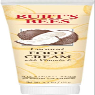 Burt's Bees Coconut Oil Foot Cream, Package May Vary, 4.3 Oz