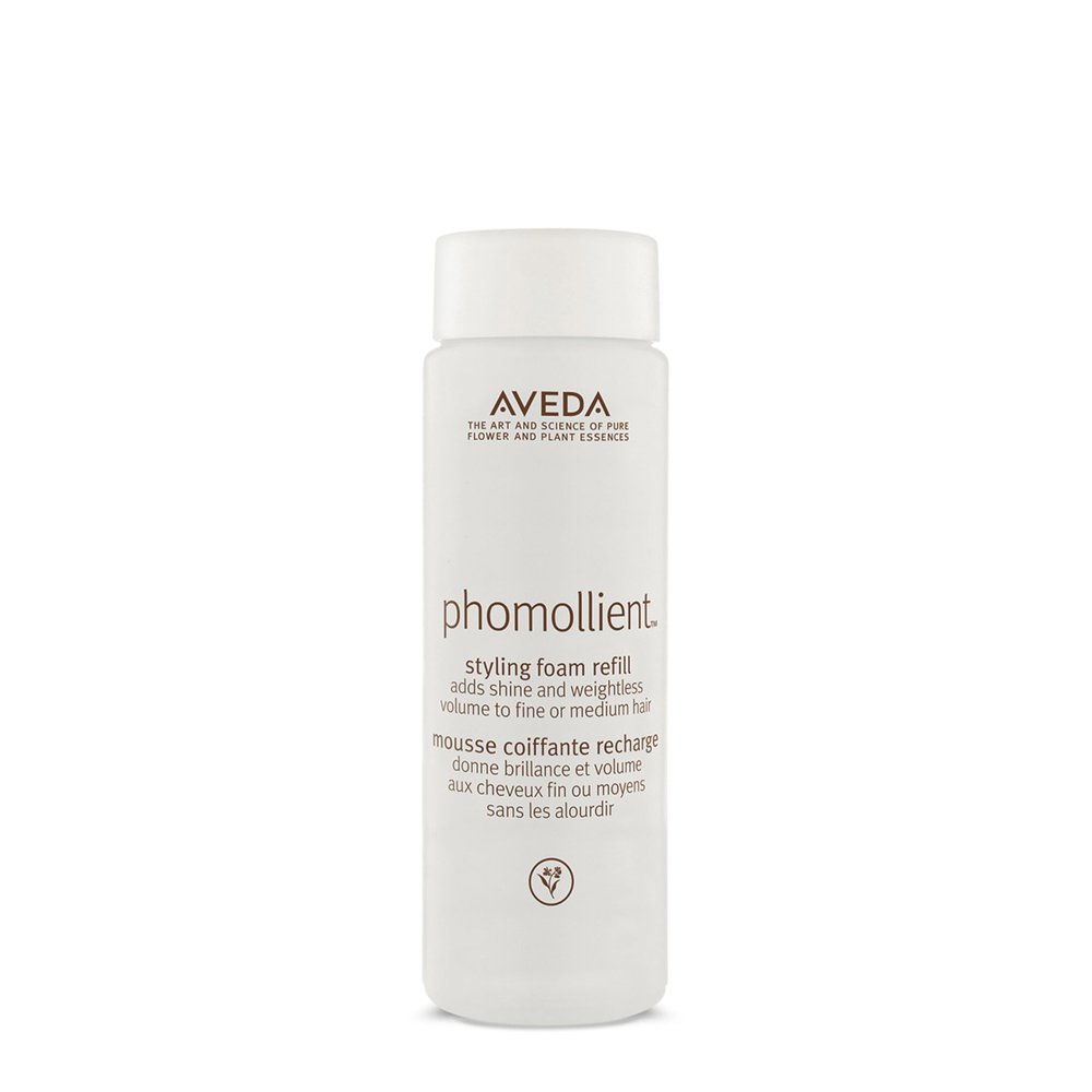 Aveda Phomollient Styling Foam Hair Mousse | Weightless Mousse for Fine to Medium Hair, 6.7 Fl Oz, Refill