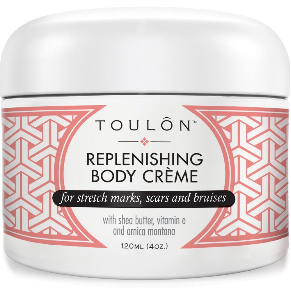 TOULON Bruise Cream with Arnica Montana, Shea Butter & Vitamin E: Repair Heal Bruises, Stretch Marks Cream & Scars: 4 oz. For Seniors, Elderly, Women and Men