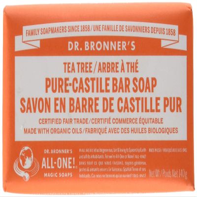 DR BRONNER SOAP BAR TTREE 5OZ