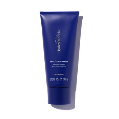HydroPeptide Exfoliating Cleanser, Energizing Renewal. Gentle Exfoliation & Collagen Promoting Peptide Face Wash, 6.76 Ounce