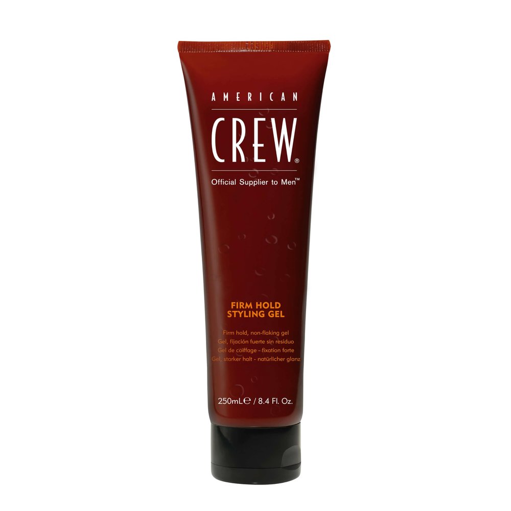 American Crew Men's Hair Styling Gel, Firm Hold, Non-Flaking, Gift for Him, 8.4 fl oz