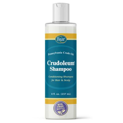 Baar Crudoleum Shampoo, 3-in-1 Pennsylvania Crude Oil Shampoo, 8 Oz.