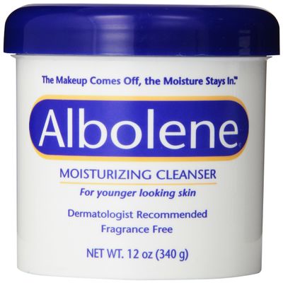 Albolene Moisturizing Cleanser Fragrance Free 12 oz (Pack of 2)