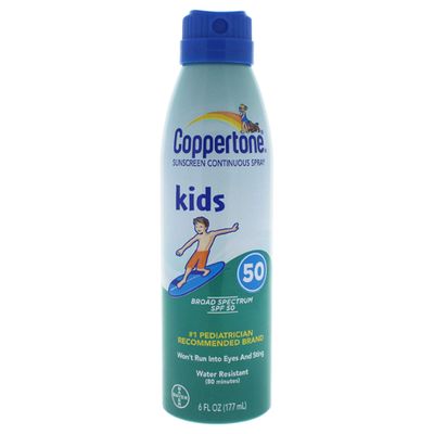 Coppertone Kids Sunscreen Continuous Spray SPF 50, 6 oz