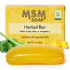 At Last Naturals MSM Soap Bar Body Soap for Men and Women Fine Line Wrinkle Reduction Herbal Moisturizer with Aloe Vera Vitamin E Essential Oils Deep Cleansing for Sensitive Skin 3 Ounce (Pack of 1) view 1