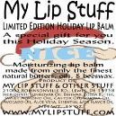 My Lip Stuff-Nice (Marshmallow Flavor) Limited Edition Holiday Lip Balm