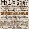 My Lip Stuff-Cinnamon Swirl Custard Limited Edition Holiday Lip Balm view 1