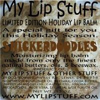My Lip Stuff-SNICKERDOODLE Limited Edition Holiday Lip Balm