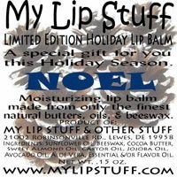 My Lip Stuff-Noel (Peppermint Chocolate Flavor) Limited Edition Holiday Lip Balm