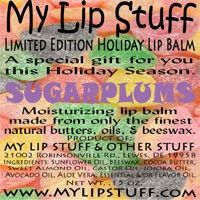 My Lip Stuff-SUGARPLUMS Limited Edition Holiday Lip Balm