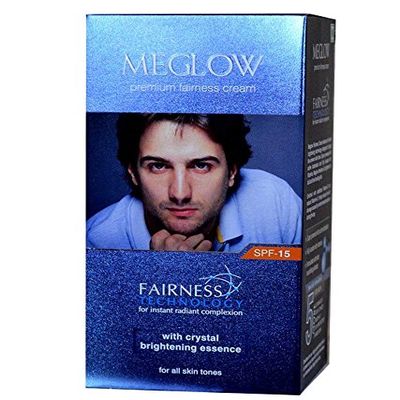 Leeford Meglow Premium Fairness Cream Spf 15 For Men (50g) - Combo Of 6 Pack