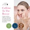 100% PURE Coffee Bean Caffeine Eye Cream Refresh & Hydrate Under Eye Treatment Reduce Puffiness, Dark Circles, Wrinkles with Green Tea, Rose Hip, Vitamin E - Youthful Vibrant Eyes - Vegan - 1 oz view 2