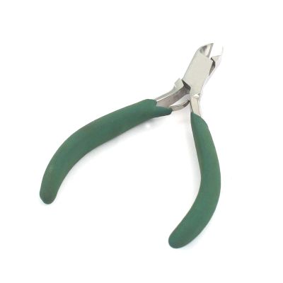 OdontoMed2011 COMFORT GRIP CUTICLE NIPPER 4" HALF JAW GREEN COLOR GRIP ODM