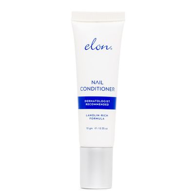 Elon Lanolin-Rich Nail Conditioner  Strengthens Nails, Protects Cuticles, Dermatologist-Recommended for Brittle & Damaged Nails (10g Tube)
