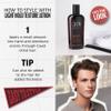 American Crew Men's Hair Texture Lotion, Like Styling Gel with Light Hold & Low Shine, 8.4 Fl Oz view 3
