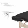 EarthLite Harmony DX Portable Massage Table Package, Includes Table + Face Cradle + Carrying Case, 30" x 73, Black view 4