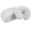 EarthLite Massage Table Fleece Pad Set Deluxe - 1" Soft & Thick incl. Fitted Pad & Face Cradle Cover (2pc) view 1