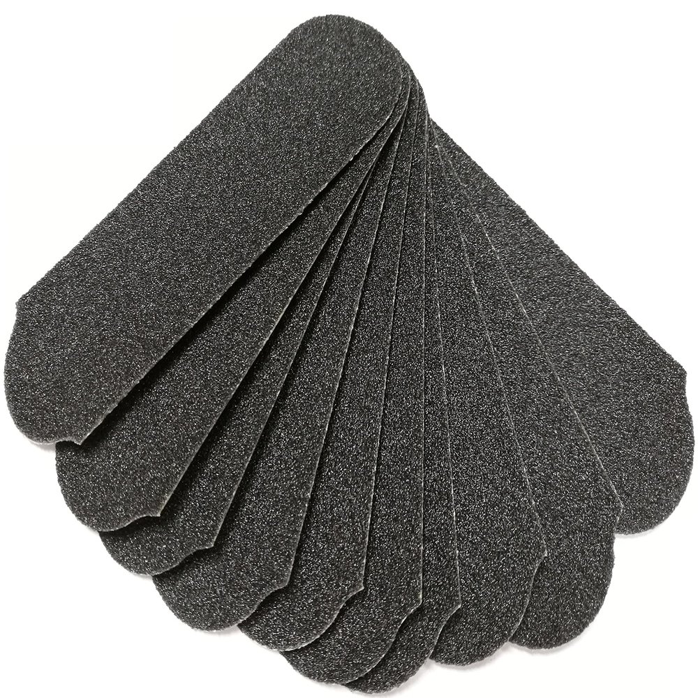 100 GRIT Stainless Steel Pedicure File Refill Pads, 60 Count (100 GRIT Black)
