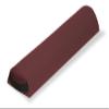 EarthLite Massage Bolster Pillow Half Round  Durable, Easy to Clean 100% PU Upholstery incl. Strap Handle/Professional Quality CFC-Free/Back Pain Relief, Burgundy view 1