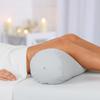 EarthLite Bolster Pillow Fluffy  Soft Filling, Durable, Easy to Clean 100% PU Upholstery incl. Strap Handle/Professional Quality CFC-Free/Back Pain Relief, Amethyst view 2