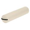 EarthLite Massage Bolster Pillow Full Round  Durable, Easy to Clean 100% PU Upholstery incl. Strap Handle/Professional Quality CFC-Free/Back Pain Relief, Vanilla Crme view 1