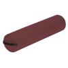 EarthLite Massage Bolster Pillow Full Round  Durable, Easy to Clean 100% PU Upholstery incl. Strap Handle/Professional Quality CFC-Free/Back Pain Relief, Burgundy view 1