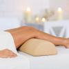 EarthLite Massage Bolster Pillow Half Jumbo  Durable, Easy to Clean 100% PU Upholstery incl. Strap Handle/Professional Quality CFC-Free/Back Pain Relief, Burgundy view 4