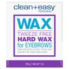 Clean + Easy Microwave Wax  Microwavable Wax Hair Removal for Face, Body & Eyebrows, At-Home Facial Waxing, 1 oz view 1