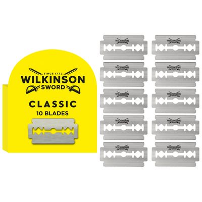 Classic by Wilkinson Sword Double Edge Blades x 10