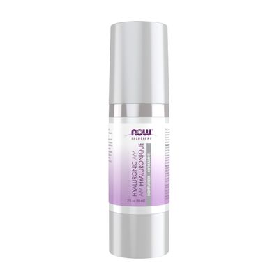 NOW Solutions, Hyaluronic AM, Moisturizer, Smoothing and Toning, 2 fl. oz