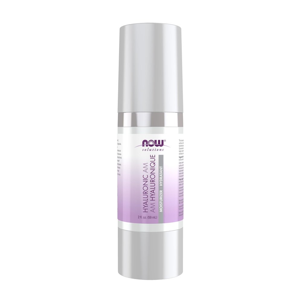 NOW Solutions, Hyaluronic AM, Moisturizer, Smoothing and Toning, 2 fl. oz