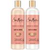 SheaMoisture Coconut & Hibiscus Curl & Shine Shampoo & Conditioner for Bouncy Curls, Frizz Control, 16 Oz Ea view 1