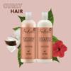SheaMoisture Coconut & Hibiscus Curl & Shine Shampoo & Conditioner for Bouncy Curls, Frizz Control, 16 Oz Ea view 4