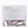 Diane Double Prong Hair Clips for Women, Girls For Holding Rollers or Hair 1.75 Inches Long Silver D17, 80 Count (Pack of 1) view 2