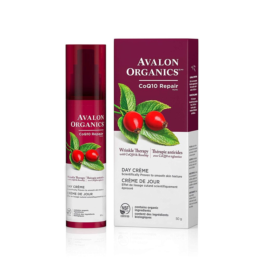 Avalon Organics Day Crme, Wrinkle Therapy, 1.75 Oz