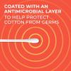 Q-tips Antimicrobial Cotton Swabs Cotton Buds for Cleaning Antimicrobial Treated to Help Keep Swabs Fresher 300 Count view 4
