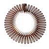Caravan Full Circle Spring Head Band Comb In Classic Tortoise Shell With Deep Teeth And Closure view 1