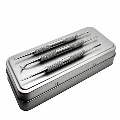 3 Set Manicure and Pedicure. Made from Stainless Steel with CROME Finish. Perfect to Keep Your Nails Healthy.