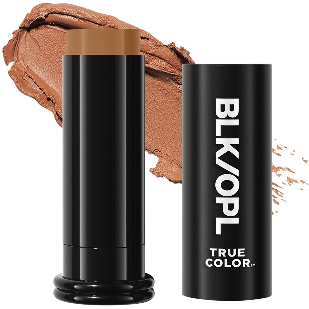 BLK/OPL Skin Perfecting Foundation Stick, SPF 15 Buildable & Blendable Face Foundation Makeup with Matte Finish - Full Coverage, Color Correcting & Sculpting - Hypoallergenic (Beautiful Bronze)