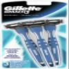 Gillette Gillete Mach 3 Smooth Shave Disposable Razor, 3 Count view 2