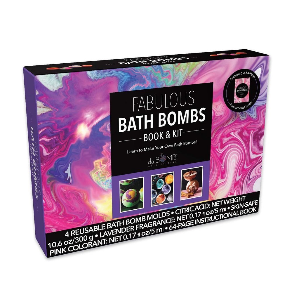 da Bomb Rock Point Bath Soaks Book & Kit