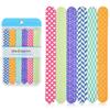 12 Pc Nail Files Double Sided Emery Board Gel Manicure Pedicure Beauty Spa Files view 1