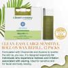 Clean + Easy Large Sensitive Roll On Wax Refill  Large Wax Refill for Cartridges, Quick & Easy Hair Removal, 12 Pack view 3