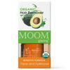 MOOM Organic Hair Removal Kit - Avocado Oil, Agar Agar & Green Tea Glaze, 18 Reusable Strips, 6 Application Sticks, 3 oz. Jar view 4