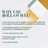 Clean + Easy Large Wax Roller Heads  Roll On Wax Refill Applicators for Waxing Cartridge, Hair Removal for Legs & Body, 24 Pack view 4