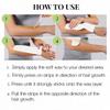 Clean + Easy Extra Large Cloth Wax Strips Roll  Non-Woven Epilating Roll for Hair Removal, Muslin Wax Strips for Body & Legs, 50 Yards view 4