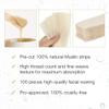 Clean + Easy Small Muslin Wax Strips  Pre-Cut Facial Waxing Strips for Upper Lip, Eyebrows, Chin & Small Areas, 100 Count view 4